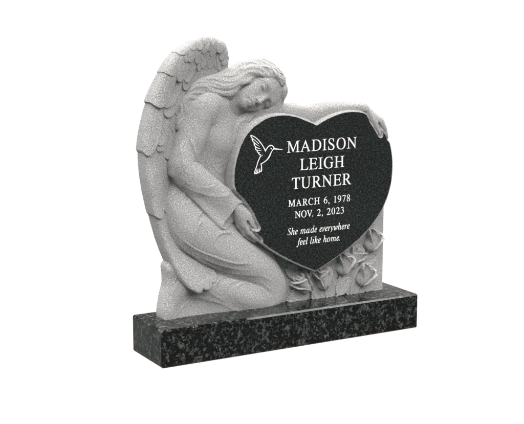 Affordable flat grave marker by Capital Grave Markers