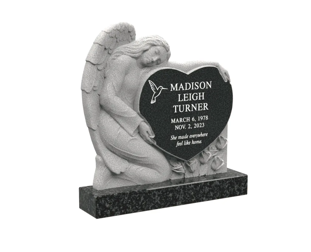 Affordable flat grave marker by Capital Grave Markers